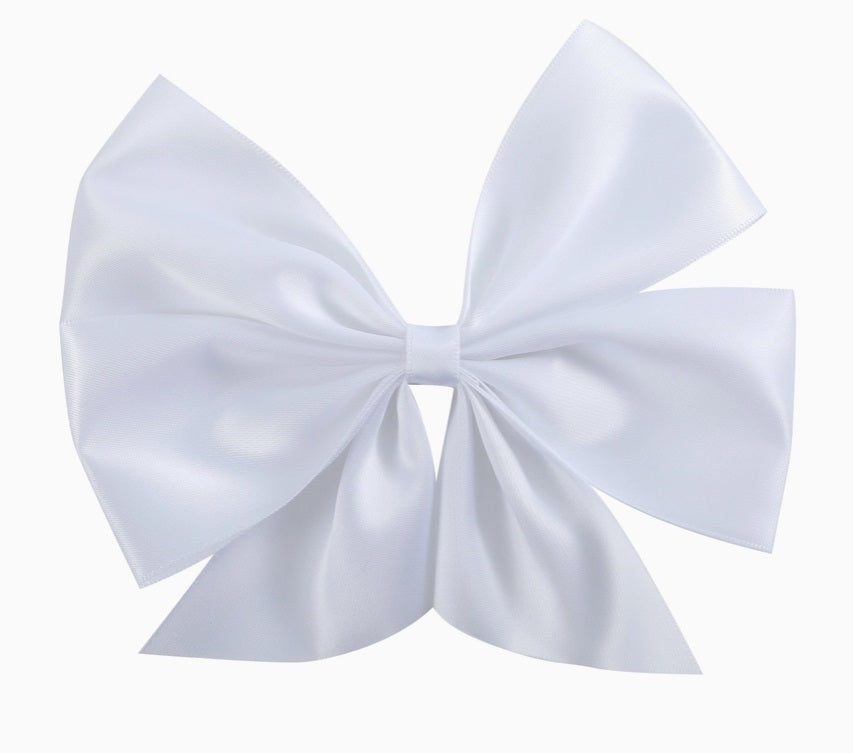 Satin Bow Hair Clip