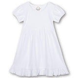 Infant SS Empire Waist Ruffle Dress