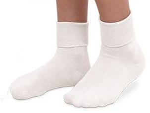 Smooth Toe Cuff Socks