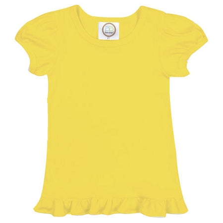 Girl's SS Ruffle T-Shirt