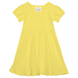 Infant SS Empire Waist Ruffle Dress
